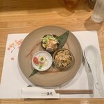 福幸 - 前菜三種盛り合わせ