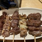 焼きとり かがみ - 串盛り10本塩