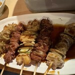 焼きとり かがみ - 串盛り10本タレ