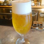 食堂 ナマケモノ - 生ビール