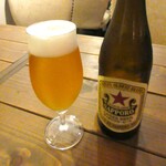 食堂 ナマケモノ - 瓶ビール