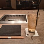 焼肉うしごろ - ジンジャーエールです。