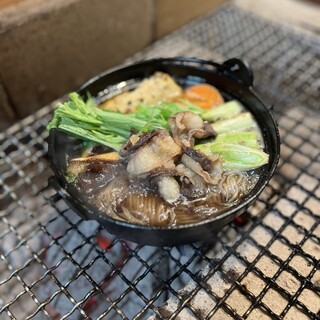 超希少穴熊のすき焼き！