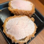 とんかつひなた - お尻の部分で脂身の少ない「しきんぽう」