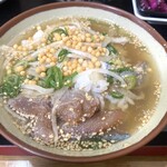 博多ごまさば屋 - 出汁とあられを入れて、お茶漬け風に