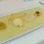 銀座 シェ・トモ - パイナップルデザート