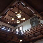 メインダイニングルーム 三笠 - フロントの天井