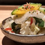 炭焼 おかげさん - 自家製浅漬け