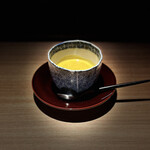 炭焼 おかげさん - 道産みやこ南瓜の冷製スープ