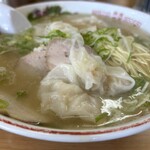 江ちゃんラーメン - ワンタン麺（大盛）