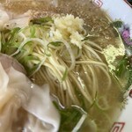 江ちゃんラーメン - ニンニクは１クラッシュ