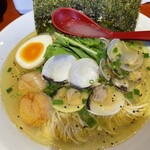 南相馬 へうげもの - 凄い貝ラーメン！