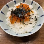 船見坂 - ミニイクラ丼¥630、イクラが新鮮、間違いない旨さ