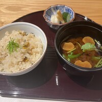 個室会席 北大路 品川茶寮 - 御食事