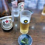 雪ぐに - 瓶ビール600円（税込）×２