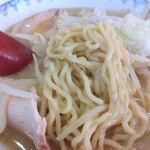 雪ぐに - 麺の感じ
