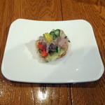 ラ･マンチーナ - 鯵と香味野菜のタルタル