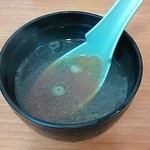 中華料理ぐら - セットのスープ
