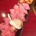 焼肉亭ソウル園 - 上ロース、上カルビ、ミノサンド