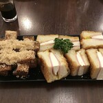 サッポロビアレストラン９１０ - ハムカツサンド