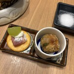 串かつ 澪音 仁川店 - 付き出し