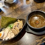 麺喰 - 濃厚つけ麺肉増し