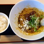 藤乃屋 - カレーまぜそば追い飯付き＠980円