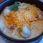 オリーブの丘 - ホタテのカルボスープ《今月のパスタ》