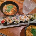 魚や 旬平 - 赤だし  巻き寿司