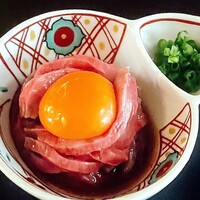 かるびあーの低温調理ユッケ