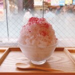 おちゃのこ - いちごミルク氷