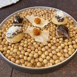 ルイーズ - 秋刀魚、鱒の子、パンチェッタとコンテ