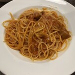 オステリア ラ・マンテ 本店 - 豚肉と生姜のトマトソース