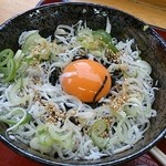 金澤8キッチン - 「しらす丼セット」（610円）のしらす丼
