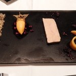 SINC BISTRO - フォアグラのテリーヌ　マンゴーのソルベを添えて