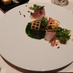 SINC BISTRO - アイナメの湯引き