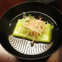 天神橋 青木 - 椀　一寸豆の真丈