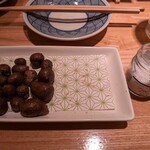 居酒屋 ヨーテル - むかごの素揚げ！！通だなあ。