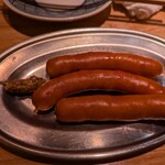 居酒屋 ヨーテル - また辛さと旨味を増した極辛チョリソー。