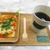 KOBE GALLERY Cafe KITANO CREDO - PIZZA SNACK ディル&チーズ・コーヒー（Hot）