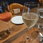 オステリア プロフーモ - スパークリングワイン&ブラッドオレンジジュース