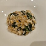 オステリア プロフーモ - 真鯛とほうれん草の十六穀米リゾット