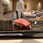 札幌 鮨 よこ田 - 北海道産本鮪中トロ