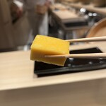 札幌 鮨 よこ田 - 玉子