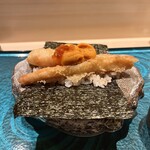 札幌 鮨 よこ田 - 天巻き