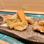 札幌 鮨 よこ田 - 天婦羅盛合せ