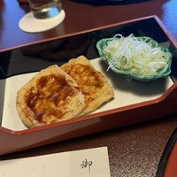 東京 芝 とうふ屋うかい - 名物あげ田楽