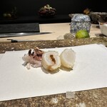 天ぷら 中村 - 剣先いかのこども