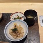 天ぷら 中村 - 天混ぜご飯