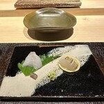 天ぷら 中村 - あこうのお刺身からスタート！